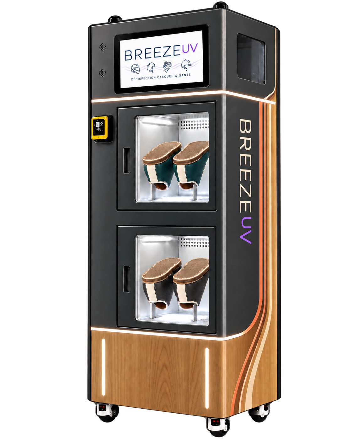 Borne BREEZE UV personnalisée pour le bowling